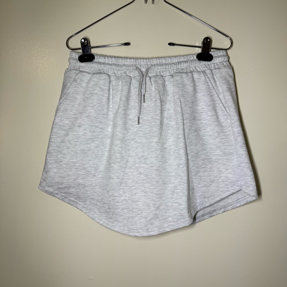 Heather Gray Women's Drawstring Skorts